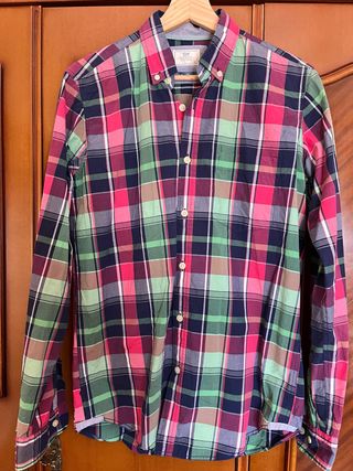 Camisa cuadros multicolor de easy wear