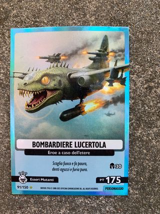 Carta Bombard. Lucertola - 91/150