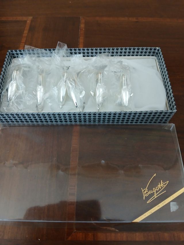 6 Segnaposto Delfino Bugatti Vintage