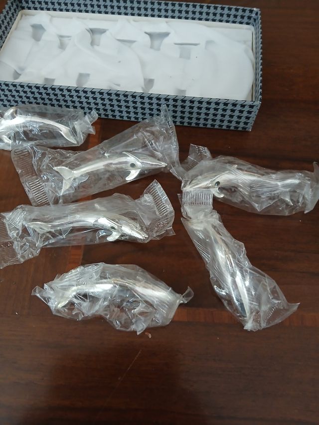 6 Segnaposto Delfino Bugatti Vintage