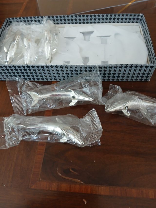 6 Segnaposto Delfino Bugatti Vintage