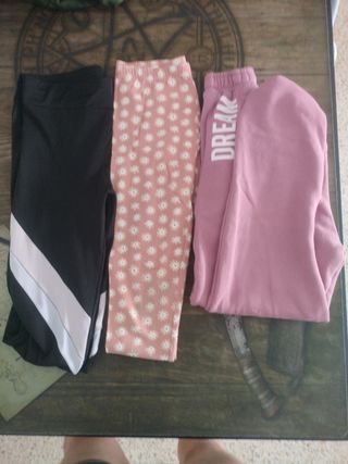 Pack leggings niña - 3 piezas