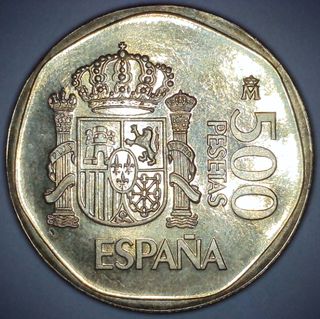 500 Pesetas España 1987
