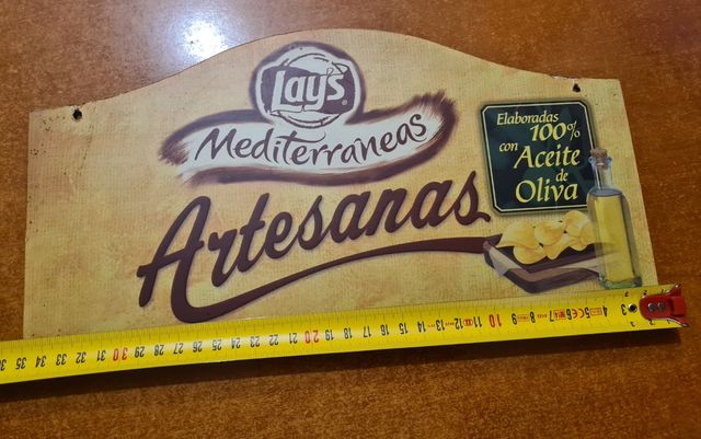 Cartel publicitario Lays Mediterráneas Artesanas
