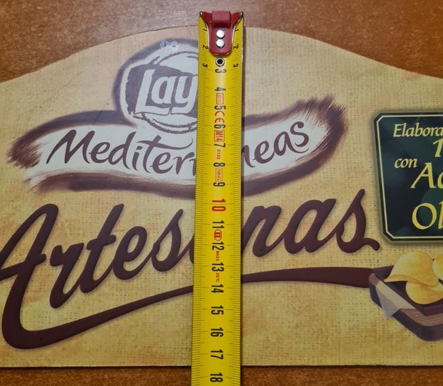 Cartel publicitario Lays Mediterráneas Artesanas