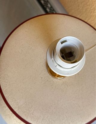 Lampara ceramica estilo vintage