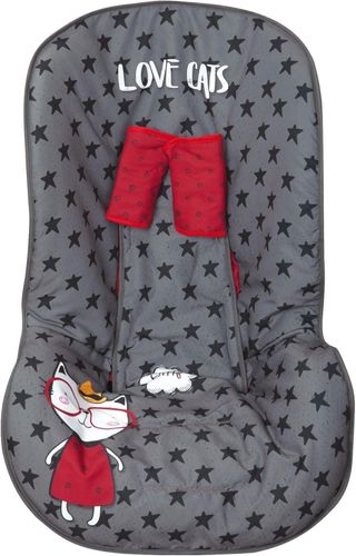 Funda silla coche Babyline - Love Cats