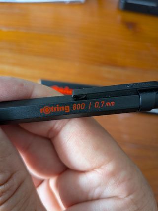 Lápiz Rotring 800 0.7mm - Negro