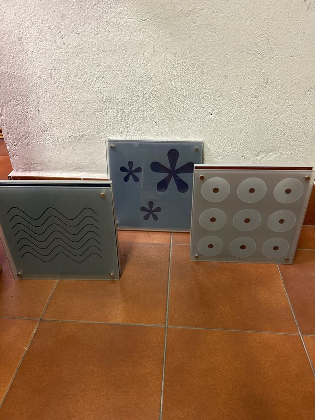 Cuadros decorativos IKEA (3 uds.)