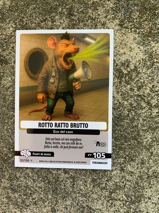 Carta Brainrot - Rotto Ratto Brutto