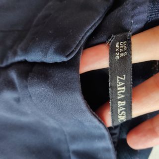 Pantalones Zara - Azul Marino