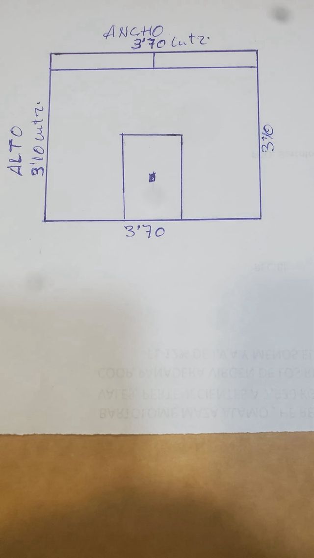 Portón madera con guías