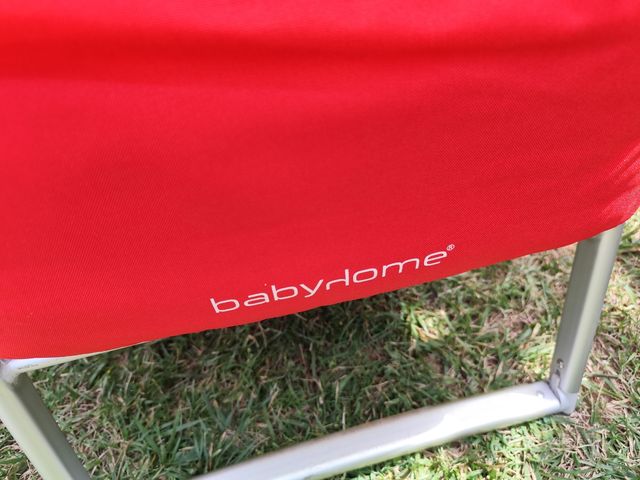 Mini cuna plegable roja BABYHOME