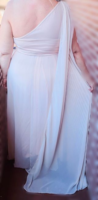 Vestido griego beige XXL