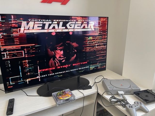 Pack consola Playstation 1 + 5 juegos