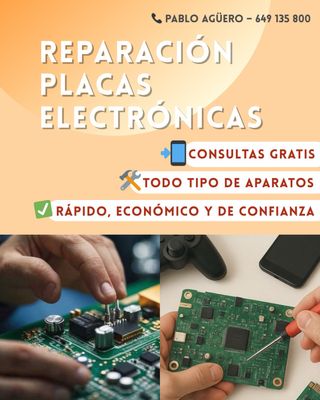 Reparación de placas electrónicas