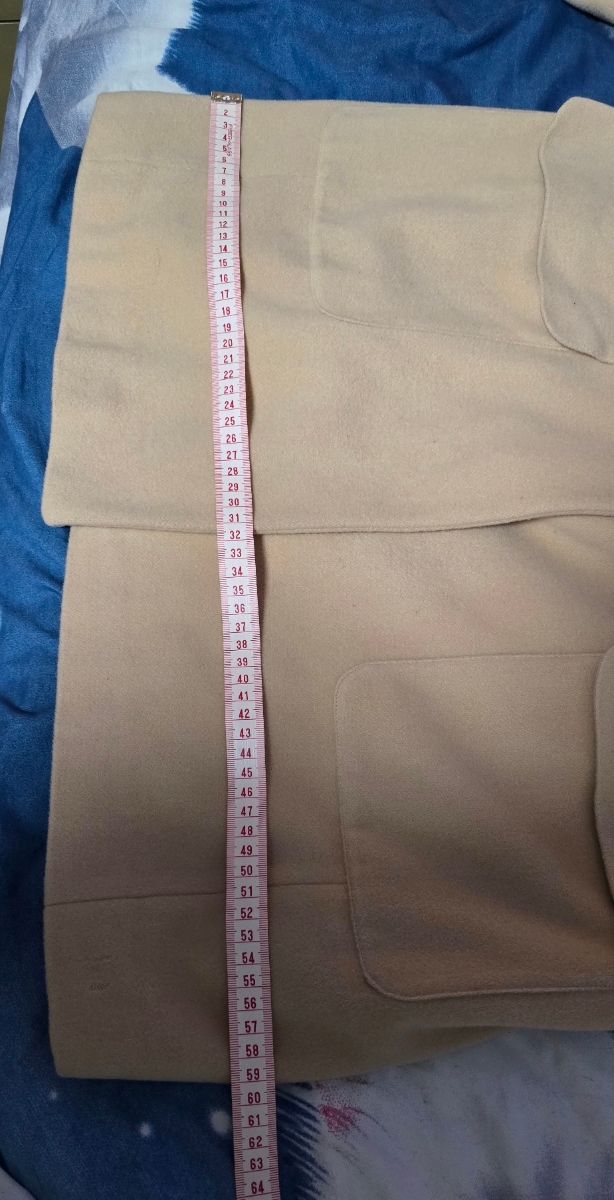 Abrigo beige mujer invierno