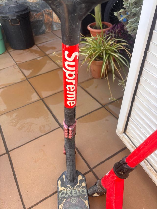 Scooter Oxelo + monopattino rosso