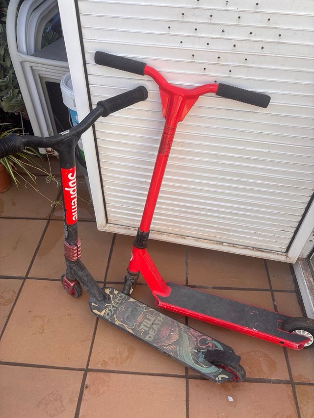 Scooter Oxelo + monopattino rosso