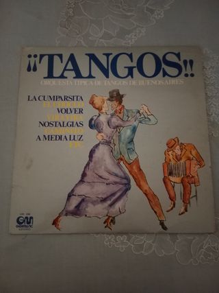 Vinilo Tango Orquesta Típica