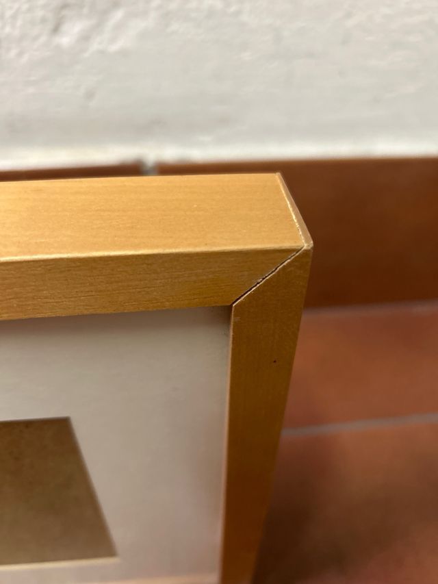 Marcos foto IKEA RIBBA marrón