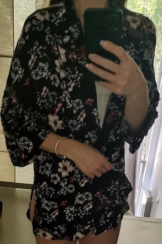 Vestido flores verano - talla única