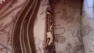 Bolso Annak marrón-rojo