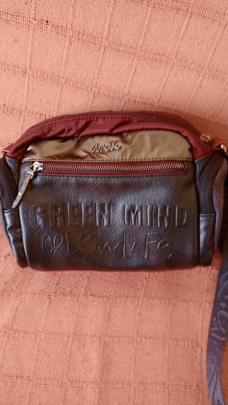 Bolso Annak marrón-rojo