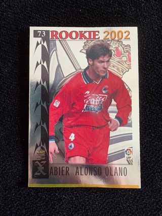 Cromo Xabi Alonso Rookie 2002
