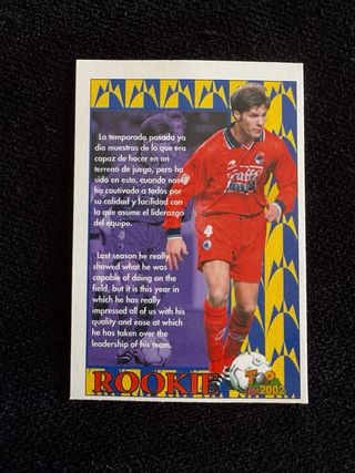 Cromo Xabi Alonso Rookie 2002