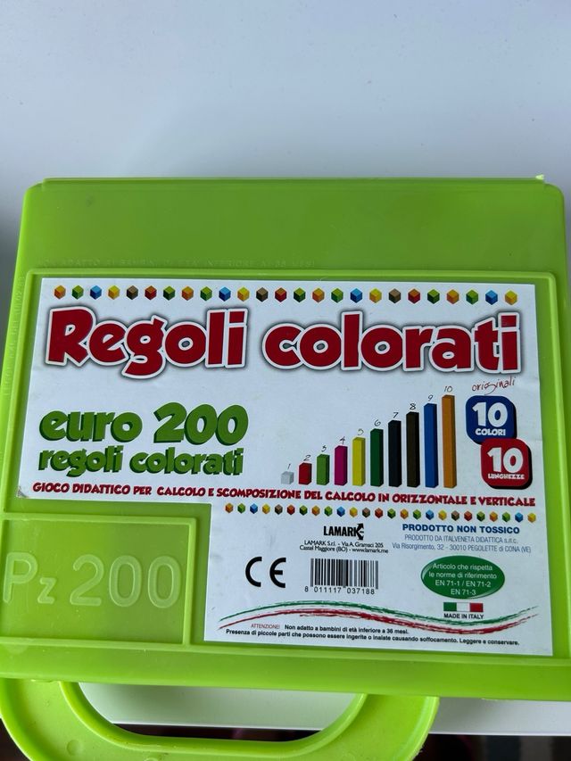 Regletas Coloreadas matematicas