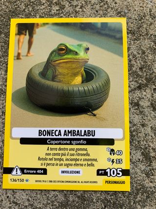 Carta Brainrot - Boneca Ambalabù