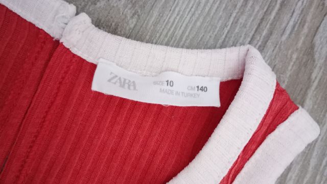 Mono Zara largo manga corta 