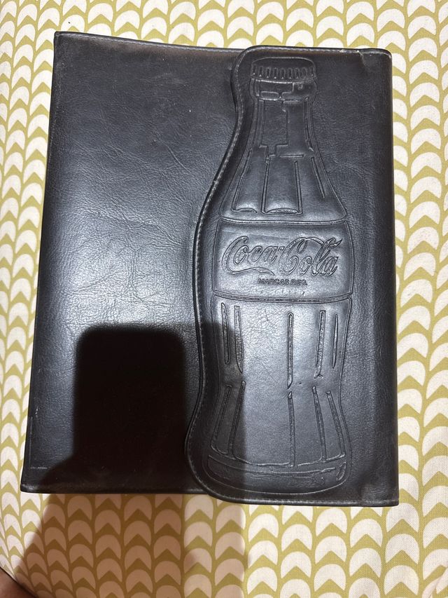 Carpeta Coca-Cola vintage
