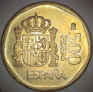 500 Pesetas España 1988