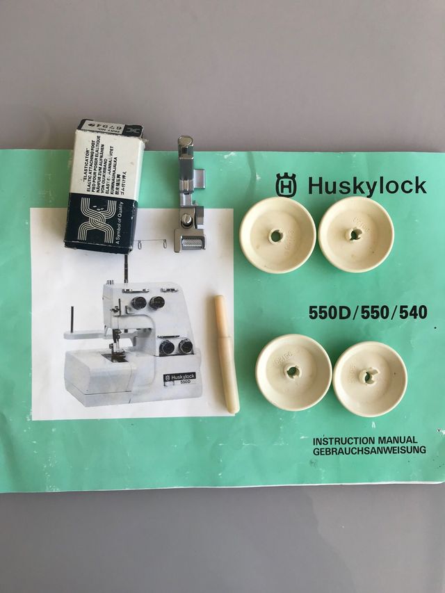 Huskylock 550D Remalladora.