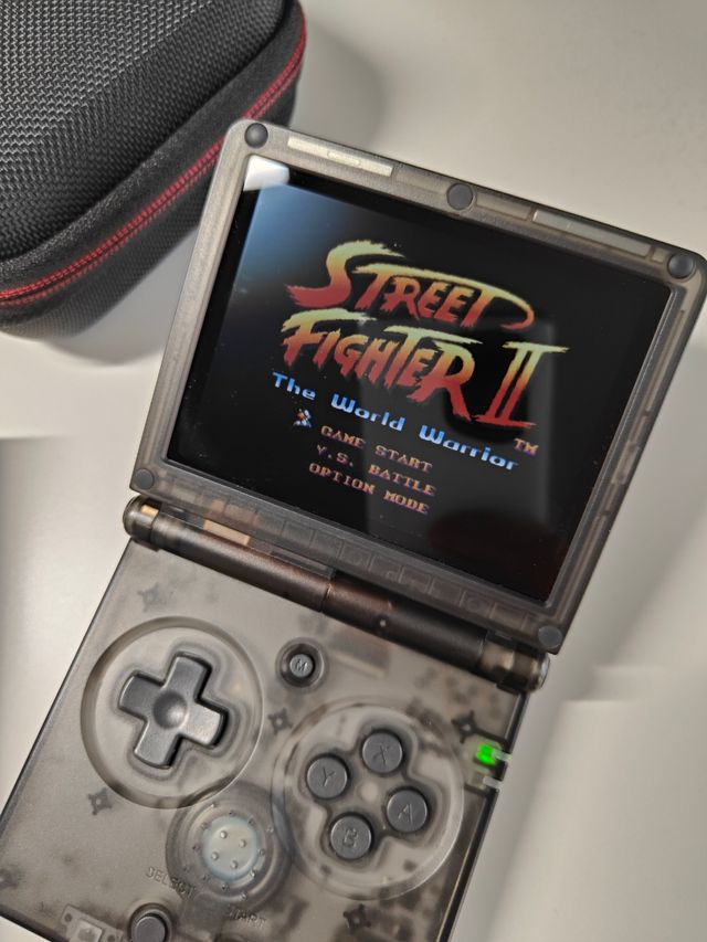 Consola RG35XXSP Ambernic Gris Transparente