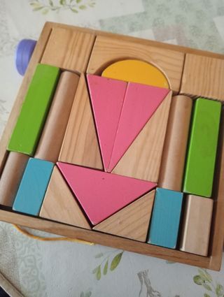 Bloques de madera para niños
La unidad a 5 euros 