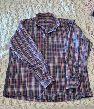 Camisa cuadros hombre Talenti L