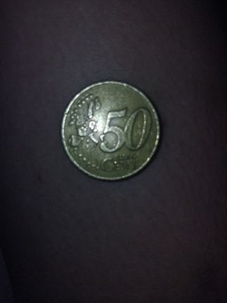 Moneda Grecia 50 Lepta 2002
