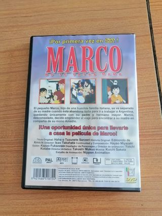 DVD Marco: No te vayas, mamá