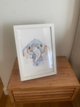 3 Cuadros infantiles animales