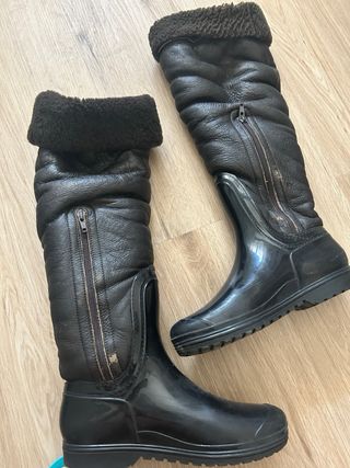 Botas lluvia nieve - Piel Marrón