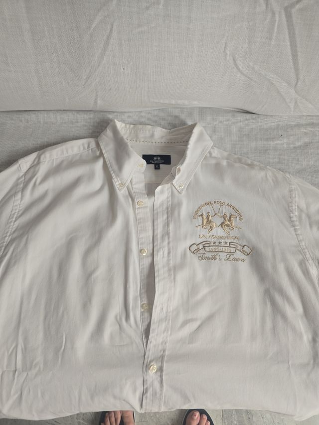 Camisa La Martina XL blanca