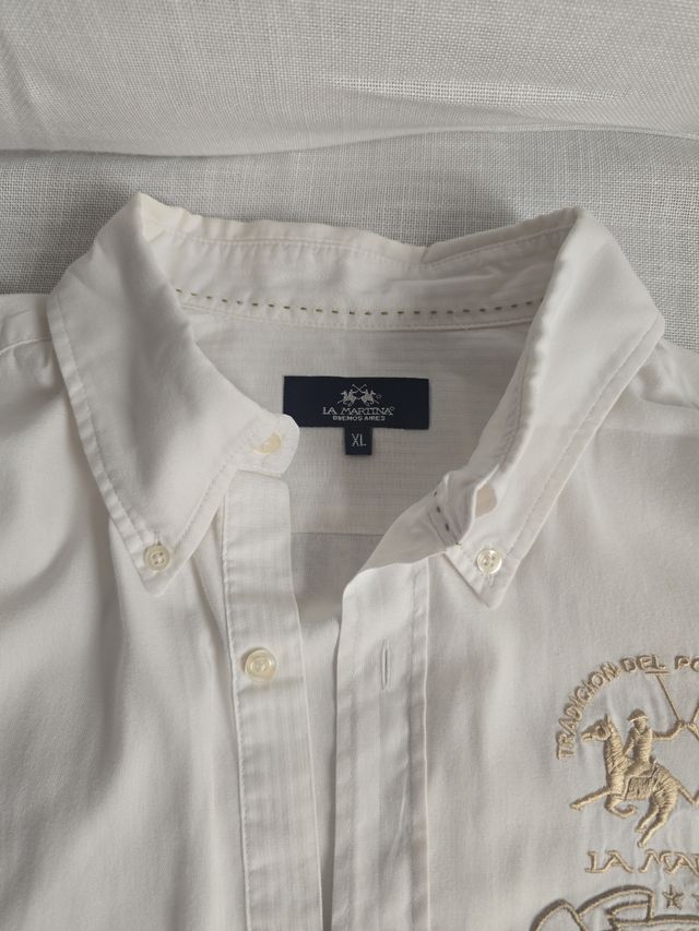 Camisa La Martina XL blanca