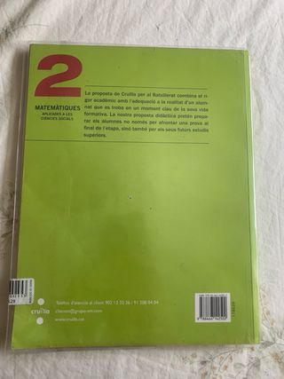 matematiques aplicades a les ciencies socials
