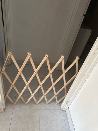 Valla seguridad bebe plegable