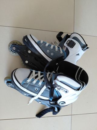 Patines en línea
Estilo Converse 
Medida regulable
