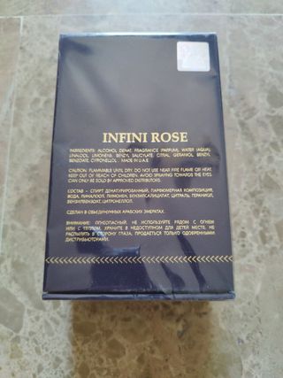Perfume Infini Rose Maison Alhambra