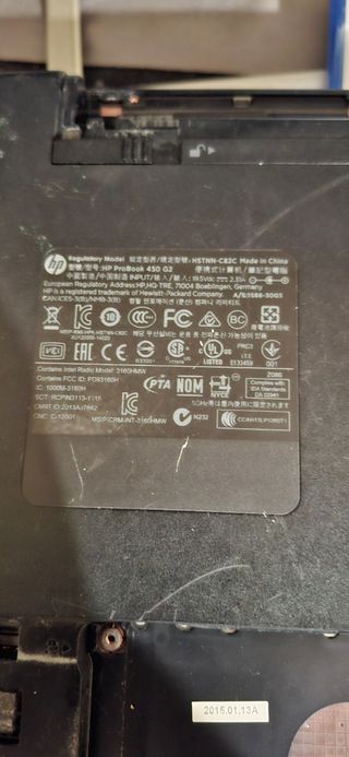 HP ProBook 450 G2: Ricambi